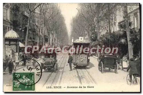 Cartes postales NICE avenue de la Gare