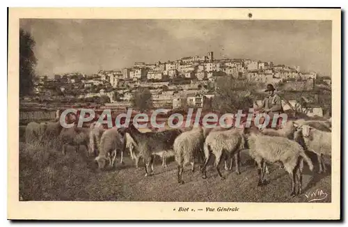 Cartes postales Biot vue generale