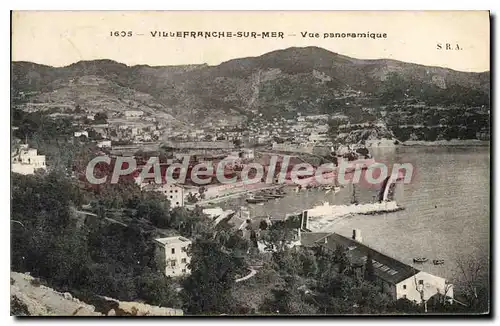 Cartes postales VILLEFRANCHE SUR MER vue panoramique