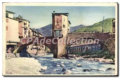 Cartes postales Le vieux pont de Sospel