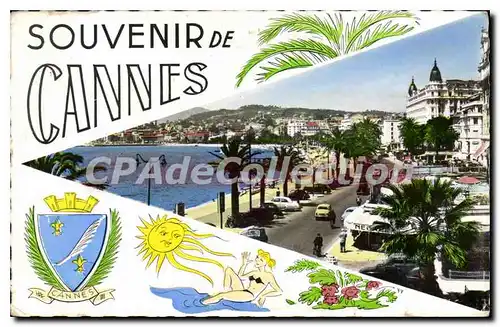 Cartes postales Souvenir de Cannes