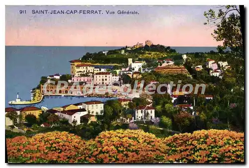 Cartes postales Saint Jean Cap Ferrat vue generale