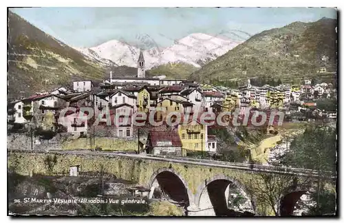 Cartes postales St Martin Vesubie vue generale