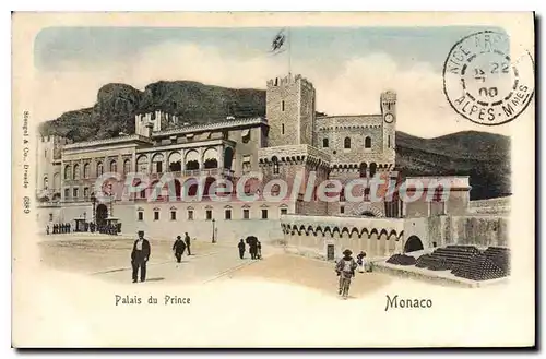 Cartes postales Monaco palais du Prince