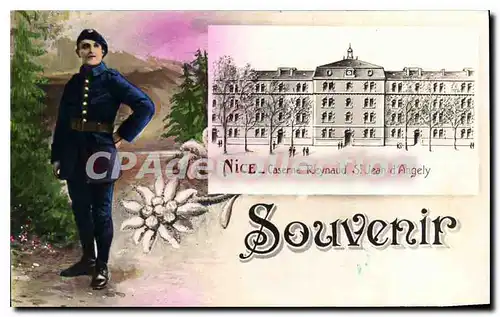 Cartes postales Nice Caserne Reynaud St Jean d'Angely