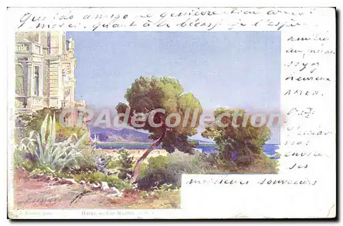 Cartes postales Menton Hotel de Cap Marein