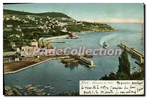 Cartes postales Nice Panorama du Port