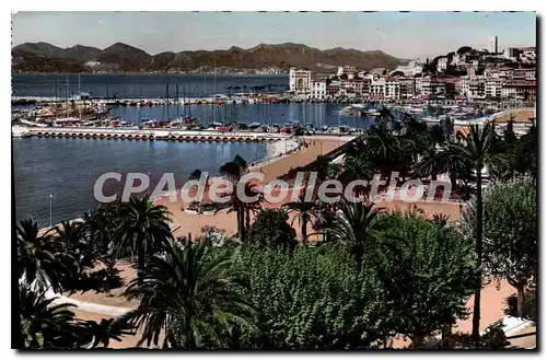 Cartes postales La Cote D'Azur Cannes vers le Mont Chevalier l'Esterel