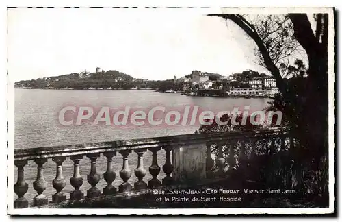 Cartes postales Saint Jean Cap Ferrat Vue sur Saint Jean et la Pointe de Saint Hospice