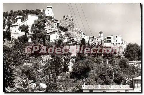 Cartes postales Roquebrune cap Martin Vue generale