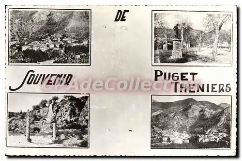 Cartes postales Souvenir de Puget Theniers