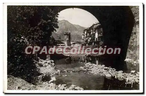 Ansichtskarte AK Cote d'Azur Sospel Vieilles maisons au Bord de la Bevera