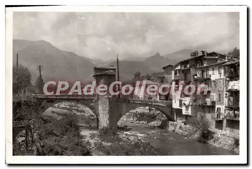 Cartes postales Cote d'Azur Sospel le vieux pont sur la Bevera