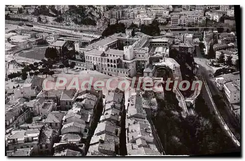 Cartes postales Le Palais de Monaco vue Aerienne