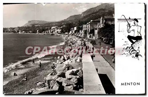 Cartes postales Menton La Promenade du Midi