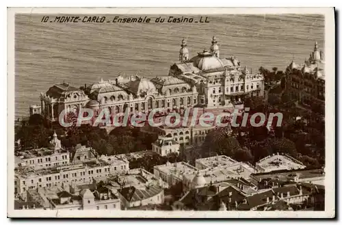 Cartes postales Monte Carlo Ensemble du casino