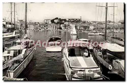 Cartes postales Cannes le port et le Suquet