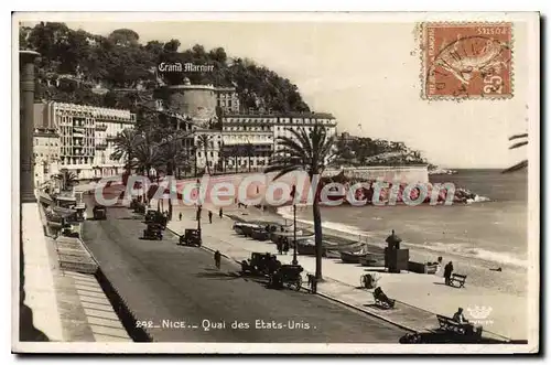 Cartes postales Nice Quai des Etats Unis