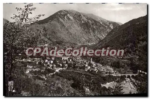 Ansichtskarte AK Saint Martin Vesubie Vue generale Au centre valle Notre Dame de Fenestre et la Cime du Piagu