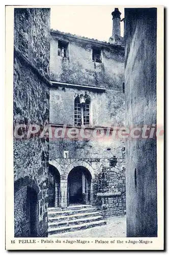 Cartes postales Peille Palais de Juge Mage