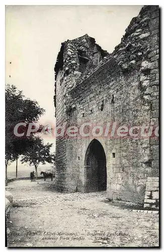 Ansichtskarte AK Vence Alpes Maritimes Boulevard Paul Andre ancienne Porte