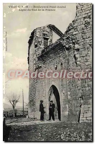 Cartes postales Vence Boulevard Paul Andre Ligne du Sud de la France