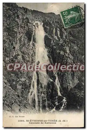 Cartes postales St Etienne de Tinee Cascade de Rabuons