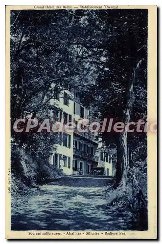 Cartes postales Grand Hotel des Bains Etablissement Thermal