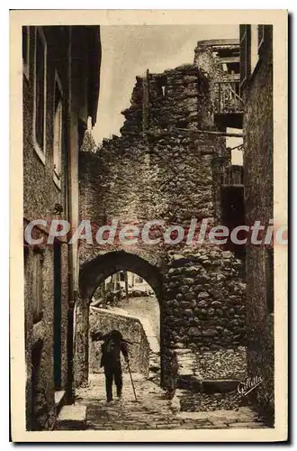 Cartes postales Saint Martin Vesubie Porte Sainte Anne La Suisse Nicoise