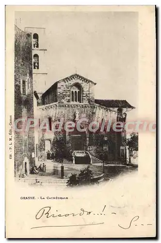 Cartes postales Grasse la cathedrale