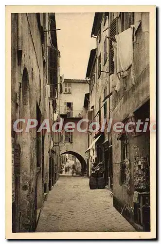 Ansichtskarte AK Cote d'Azur Villefranche rue du Poilu