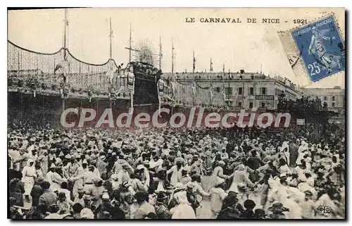 Cartes postales Le Carnaval de Nice 1921