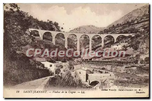 Ansichtskarte AK Saint Jeannet Viaduc de la Cagne