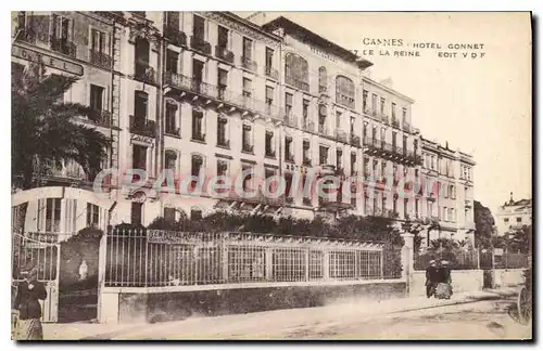 Cartes postales Cannes hotel Gonnet et de la Reine