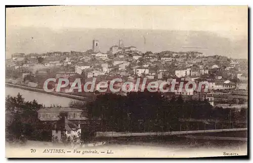 Cartes postales Antibes Vue generale