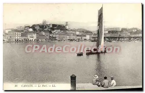 Cartes postales Cannes Le Port