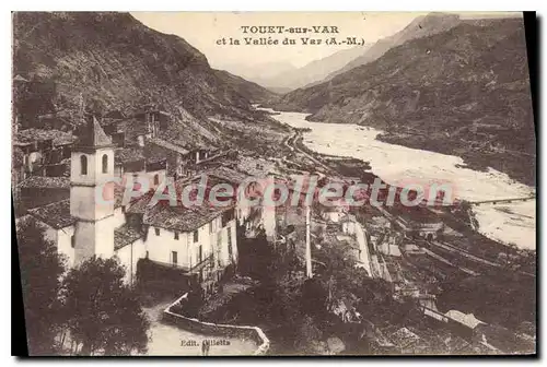 Cartes postales Touet sur Var et la Vallee du Var