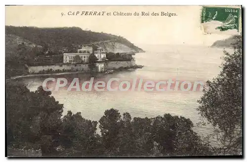 Cartes postales Cap Ferrat et Chateau du Roi des Belges