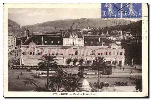 Cartes postales Nice Casino Municipal