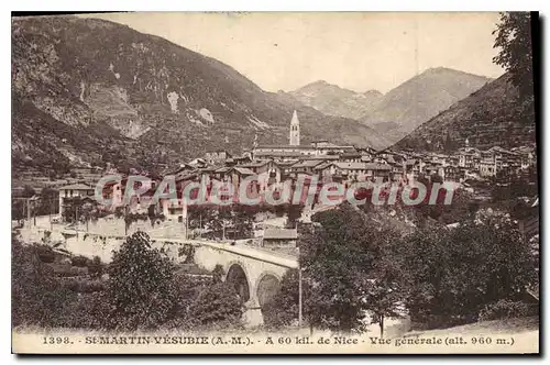 Cartes postales St Martin Vesubie Vue generale