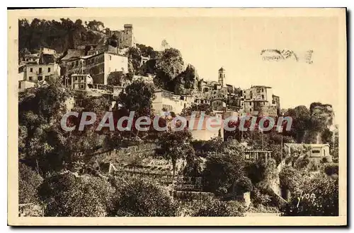 Ansichtskarte AK Roquebrune Alpes Maritimes Vue generale du Village