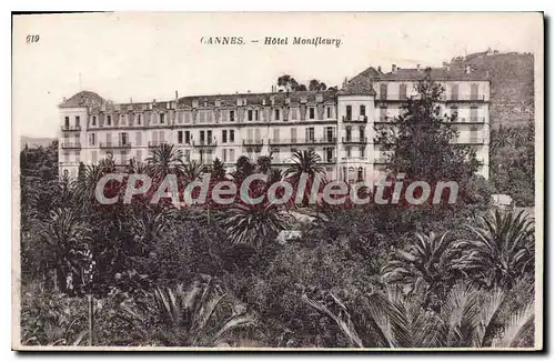 Cartes postales Cannes Hotel Montfleury