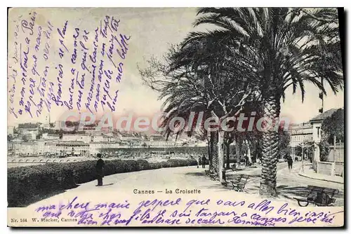 Cartes postales Cannes La Croisette