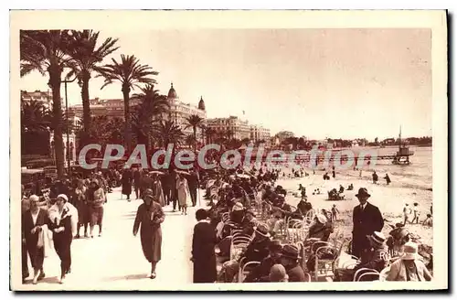 Cartes postales Cannes La Promenade de la Croisette