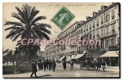 Cartes postales Nice L'Avenue Massena