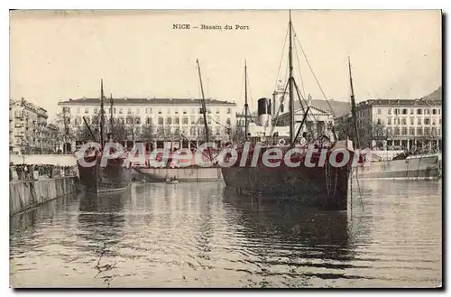 Cartes postales Nice Bassin du Port