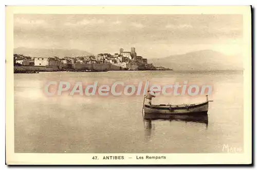 Cartes postales Antibes Les Remparts