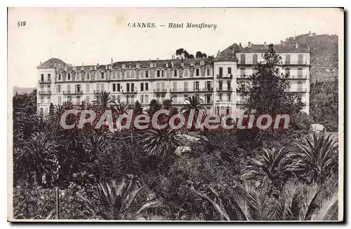 Ansichtskarte AK Cannes Hotel Montfleury