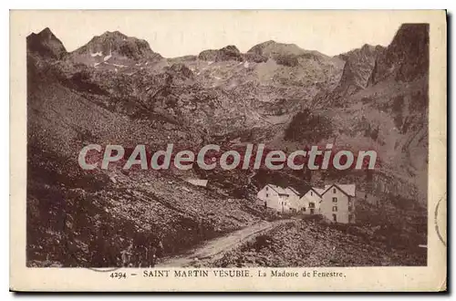 Cartes postales Saint Martin Vesubie La Madone de Fenestre