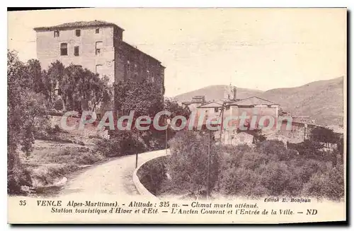 Cartes postales Vence Alpes Maritimes L'Ancien Couvent et l'Entree de la Ville